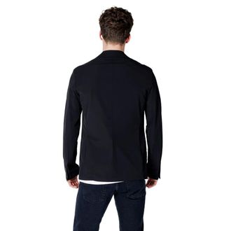 A|X Armani Exchange Cotton Blazer - Black
