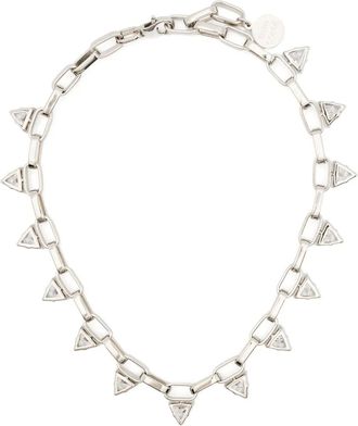 ELLEN CONDE Collana con cristalli - Argento