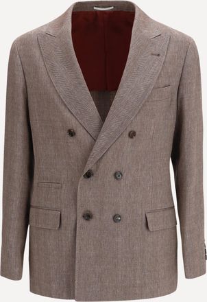 Brunello Cucinelli Giacca sartoriale doppiopetto Man 48