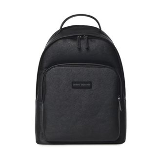A|X Armani Exchange Rugzak - Heren - Tassen - Zwart - Maat: ONE Size Zijde