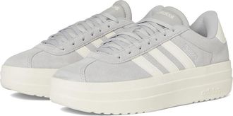 adidas VL Court Bold Womens Tennis Shoes Grey/Off White/White : 9.5 B - Medium
