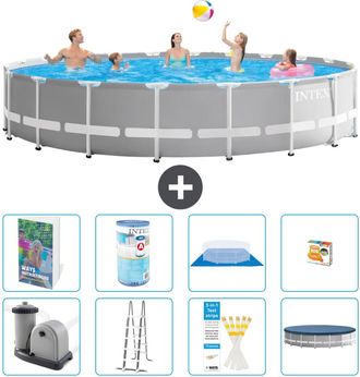 Intex Piscina Prism Frame Redonda - 610x132 Cm - 9-piezas S541