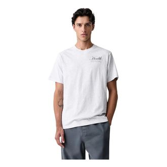 Sporty & Rich T-shirt NY Health - - Tops - Uomo - Bianco - XS