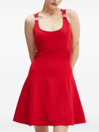 Guess Co Arianna sleeveless mini flared dress