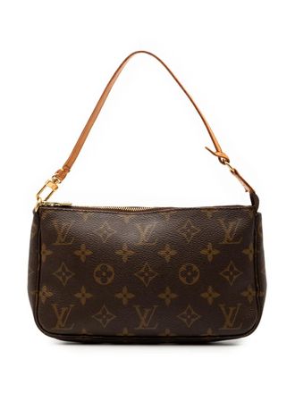 Louis Vuitton 2000 Monogram Pochette Accessoires shoulder bag - Bruin