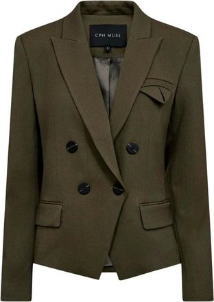 Copenhagen Muse Donna, Giacche, Verde, XL, new