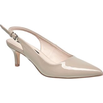 French Connection Quinn Slingback Pump in Dark Beige at Nordstrom Rack, Size 7