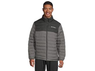 Columbia Powder Litetm II Jacket Mens Clothing City Grey/Shark : 2XL, Polyester