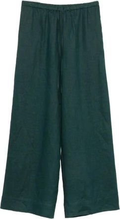 Liviana Conti Wide Trousers, female, Green, Size: 2XS Pantalone Grayson