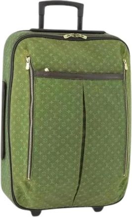 Louis Vuitton Pre-owned Weekend Bags, female, Green, Size: ONE SIZE Pre-owned Canvas Travel Bag