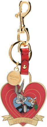 Moschino Bugs Bunny keyring - women - Metal - One Size - Red