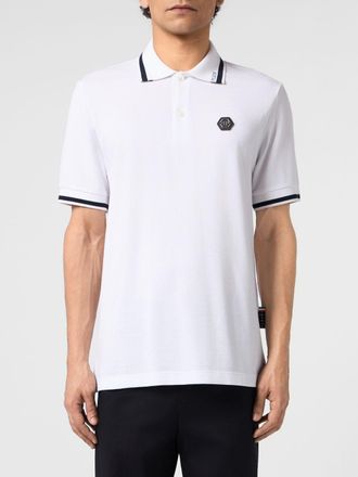 Philipp Plein Polo Uomo colore Bianco