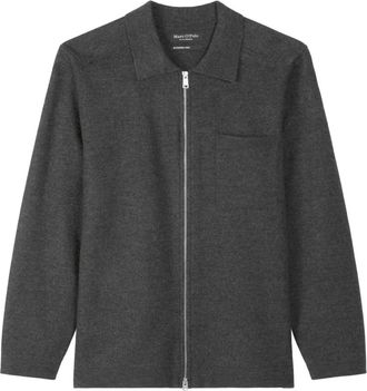 Marc O'Polo Overshirt in maglia - - Jackets - Uomo - Grigio - L