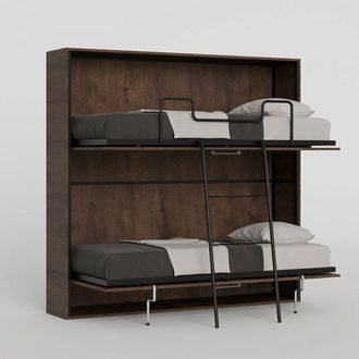 Itamoby Litera Abatible Horizontal 85x185cm En Madera De Nogal Kando 2nc