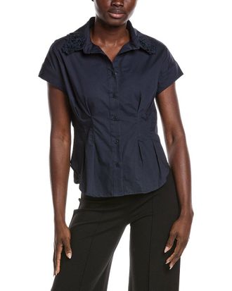 Gracia Darted Cap Sleeve Top