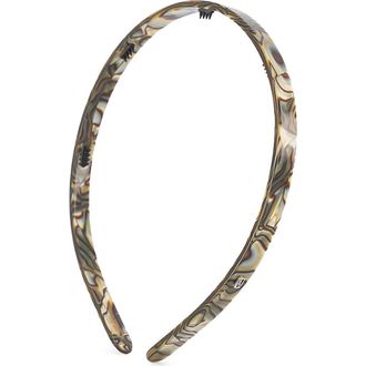 Alexandre de Paris Headband in Onyx at Nordstrom