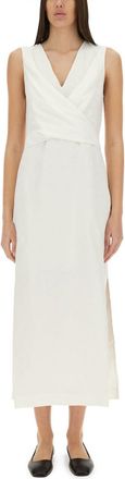 Brunello Cucinelli Brunello Cucinelli Wrap Effect Dress