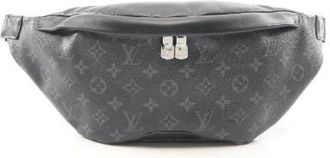 Louis Vuitton Pre-owned Discovery Bumbag Monogram Eclipse Waist Bag - Heren - Vintage Heuptassen - Zwart - ONE Size - Leer - Vintage