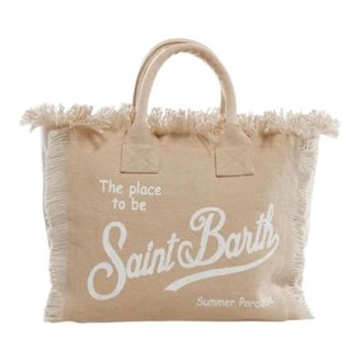 MC2 Saint Barth Tote Bags, male, Beige, Size: ONE SIZE Colette Bag
