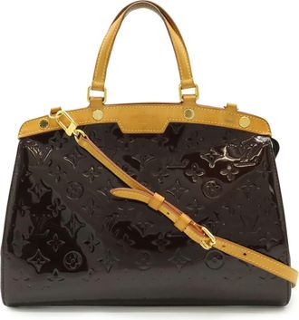 Louis Vuitton Amarante Monogram Vernis Handbag Shoulder Bag Tote Bag (Pre-Owned)