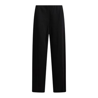 Vince Colette High-Rise Fluid Satin Bias Pant - Dames - Broeken - Zwart - Maat: XS Satijn