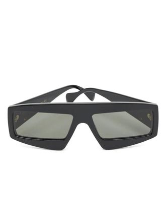 Gucci rectangle sunglasses - Black