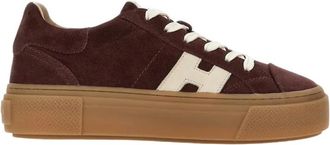 Hogan H705 Sneakers - Dames - Sneakers - Rood - 38 EU - Schoenen