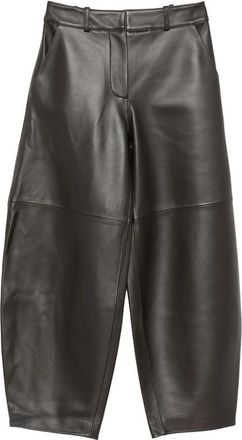 Co Wide-leg Leather Trousers