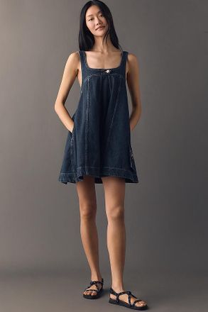 Damson Madder 100% Cotton Immy Mini Dress