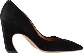 Chlo&eacute; Pre-owned Womens Chlo&eacute; Oli Pump Pointed-Toe Pumps in Black Suede - Size EU 37