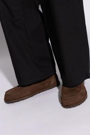 Birkenstock Utti Slip On Shoes, Mens, Brown