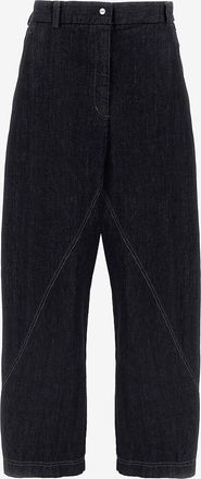 Herno Abgerundete dunkle Jeans Balloon