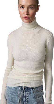 Day Birger Et Mikkelsen Sierra Roll Neck Slim Fit Sweater in Ivory Shade at Nordstrom, Size Xx-Large