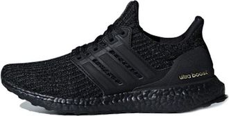 adidas (WMNS) adidas Ultraboost 4.0 Triple Black Gold F36123