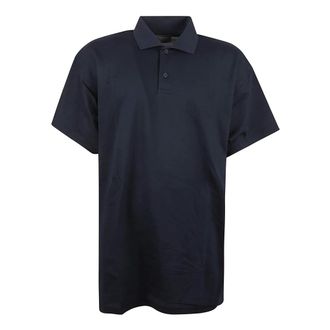 Balenciaga Heren, Tops, Blauw, Maat: M Katoen