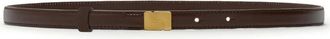 SOEUR Ninon Very Mini Riem - Dames - Riemen - Bruin - 80 CM - Leer - Accessoires