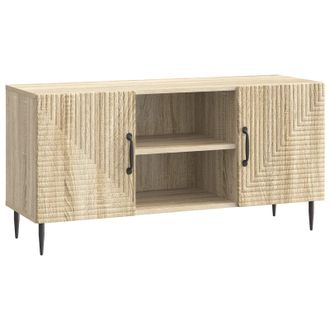 vidaXL Mueble De Tv Roble Sonoma 102 X 34,5 X 50 Cm Vidaxl
