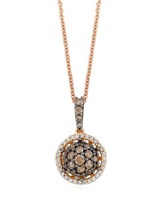 Le Vian 14K Rose Gold 0.60 ct. tw. Diamond Pendant