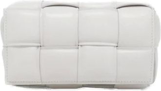Bottega Veneta Pre-owned Cross Body Bags, female, White, Size: ONE SIZE Pre-owned Leather crossbody-bags
