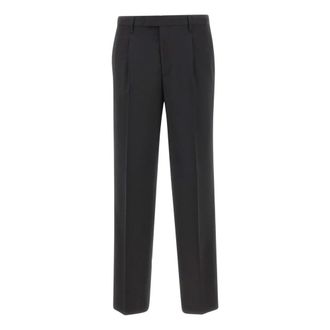 BRIGLIA 1949 Marguttas Pantalon - Heren - Broeken - Zwart - Maat: L Zijde