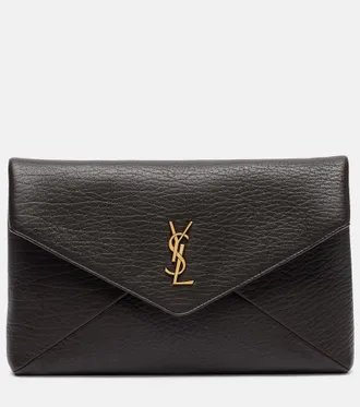 Saint Laurent Cassandre leather pouch