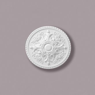 NMC Roset&oacute;n Nmc R12 Arstyl Noel Marquet Elemento Decorativo Dise&ntilde;o Atemporal Cl&aacute;sico Blanco Di&aacute;metro 82,5 Cm