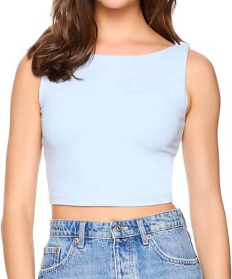 Susana Monaco Scoop Back Top In Poolside
