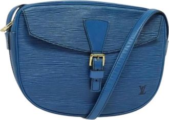 Louis Vuitton Pre-owned Cross Body Bags, female, Blue, Size: ONE SIZE Pre-owned Epi Crossbody Shoulder Bag