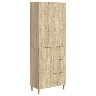 vidaXL 2 Uds. Roble Sonoma Vidaxl