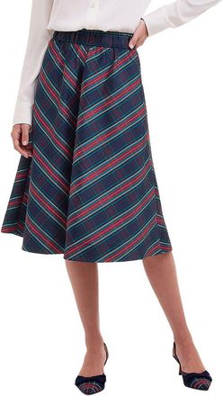 Draper James Taffeta Midi Skirt