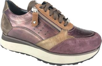 Footnotes Schoenen, Dames, Rood, 37 EU, Stijlvolle Sneaker Schoenen