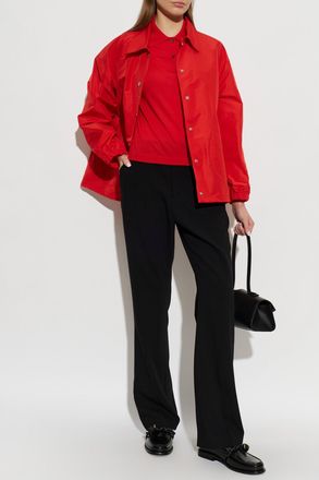 Jil Sander Oversize Jacket, Womens, Red