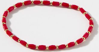 Simons Womens Two-tone bead bracelet