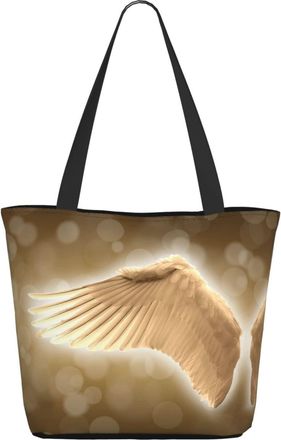 AOOEDM Wings Of Angel Ladies Shopping Bag 13x11x7in.The Perfect ValentineS Day Gift.It Is The Best ValentineS Day Gift For Mom, Daughter, Wife,Etc